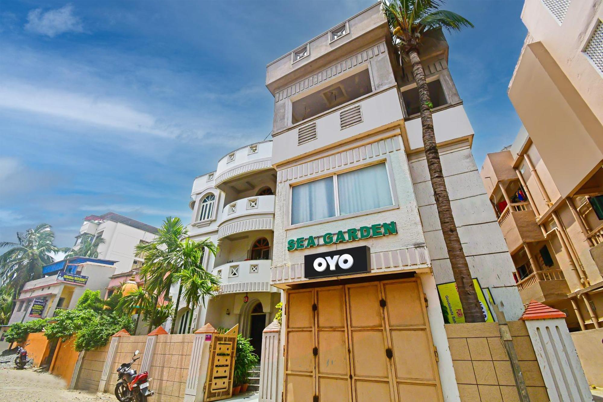 Oyo Flagship Hotel Sea Garden Puri Bagian luar foto